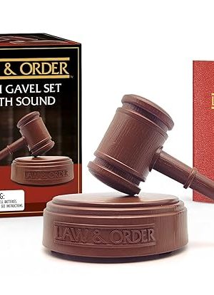 Law & Order: Mini Gavel Set with Sound (RP Minis)