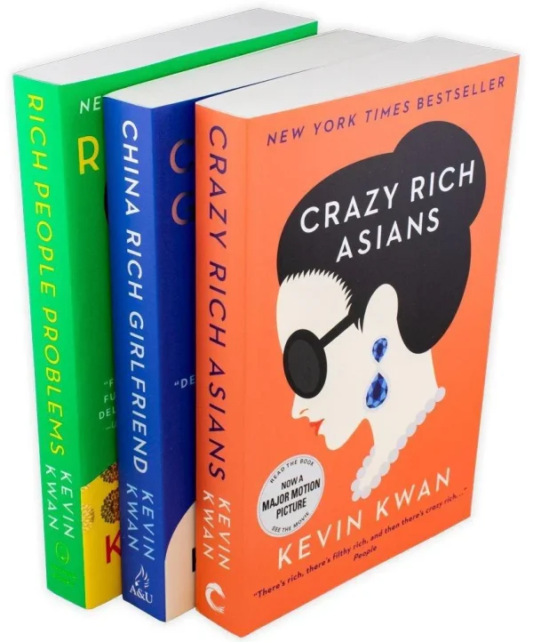 Crazy Rich Asians Trilogy by Kevin Kwan 3 Books Collection Set Crazy Rich Asians Trilogy by Kevin Kwan 3 Books Collection Set