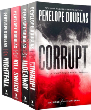 Devil's Night Series By Penelope Douglas 4 Books Collection Set - Fiction - Paperback