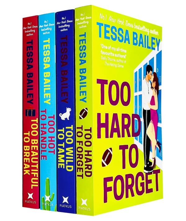 Romancing the Clarksons Series By Tessa Bailey 4 Books Collection Set