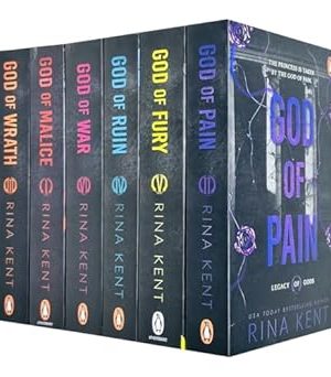 Legacy of Gods Series (Book 1-6) by Rina Kent 6 Books Collection Set - Fiction - Paperback
