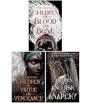 Legacy of Orisha Series By Tomi Adeyemi 3 Books Collection Set - Ages 12-16 - Paperback/Tradepaperback (Large Print)