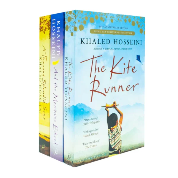 Khaled Hosseini Collection 3 Books Set (The Kite Runner, A Thousand Splendid Suns, And The Mountains Echoed)