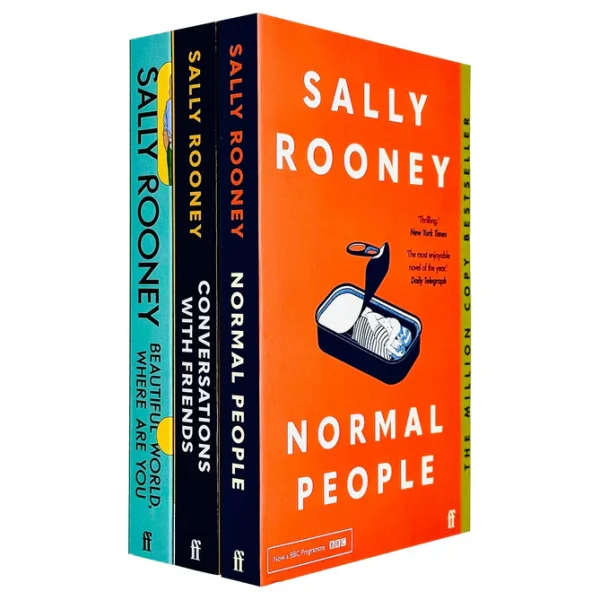 Sally Rooney 3 Books Collection Set ( Normal People, Conversations with Friends, Beautiful World)