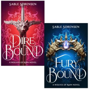 The Wolves of Ruin Series 2 Books Collection Set By Sable Sorensen (Dire Bound & Fury Bound)