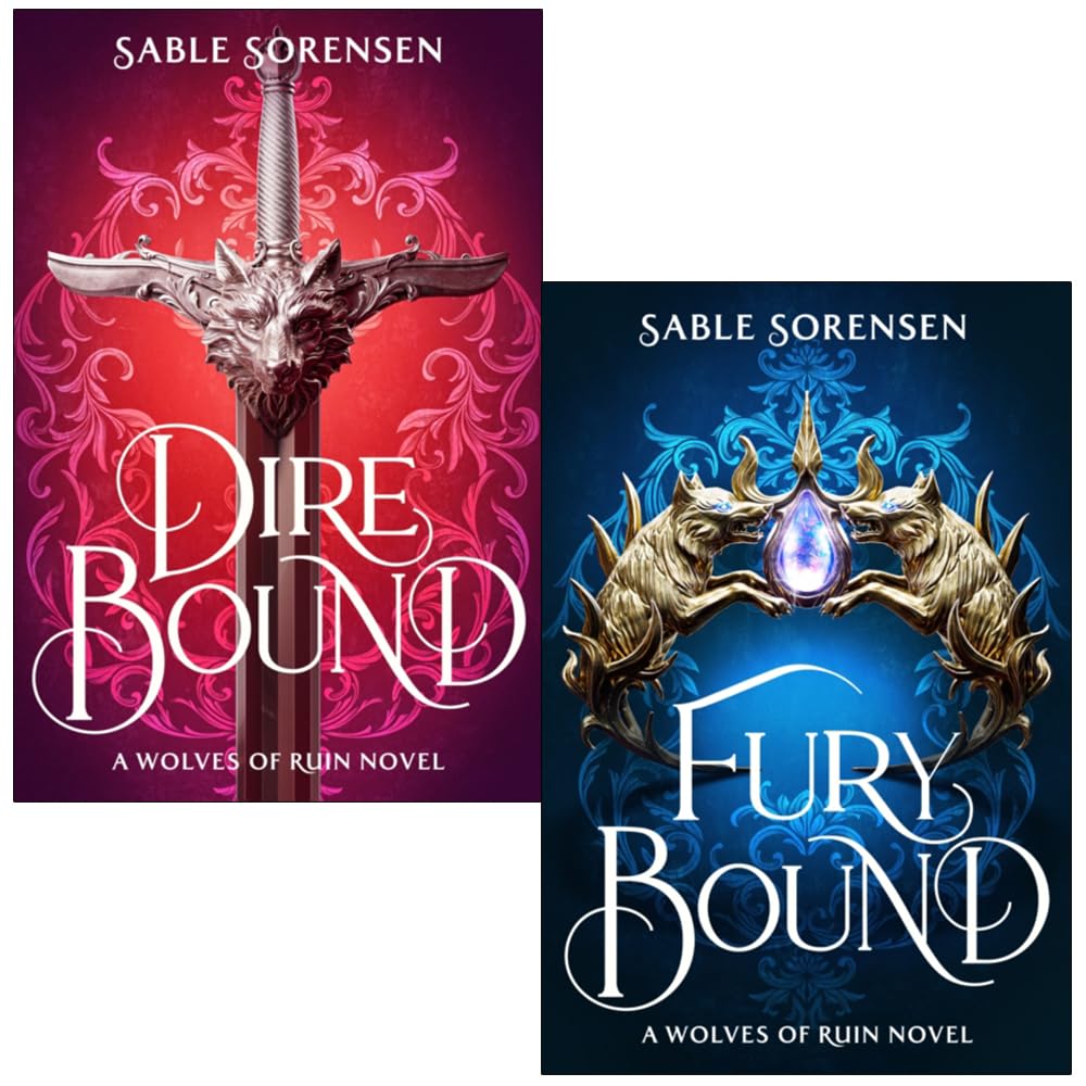 The Wolves of Ruin Series 2 Books Collection Set By Sable Sorensen (Dire Bound & Fury Bound)