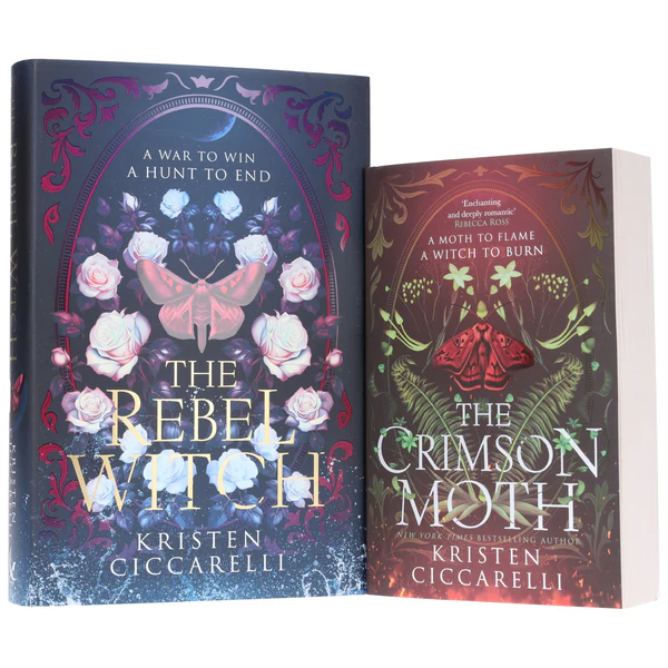 The Crimson Moth Series (Heartless Hunter) by Kristen Ciccarelli 2 Books Collection Set - Fiction - Paperback
