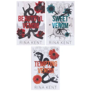 Vipers Series (Beautiful Venom, Sweet Venom & Tempting Venom) by Rina Kent 3 Books Collection Set - Dark Romance Fiction cover image